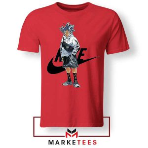 Kamehameha Goku Apparel Fashion Red Tshirt