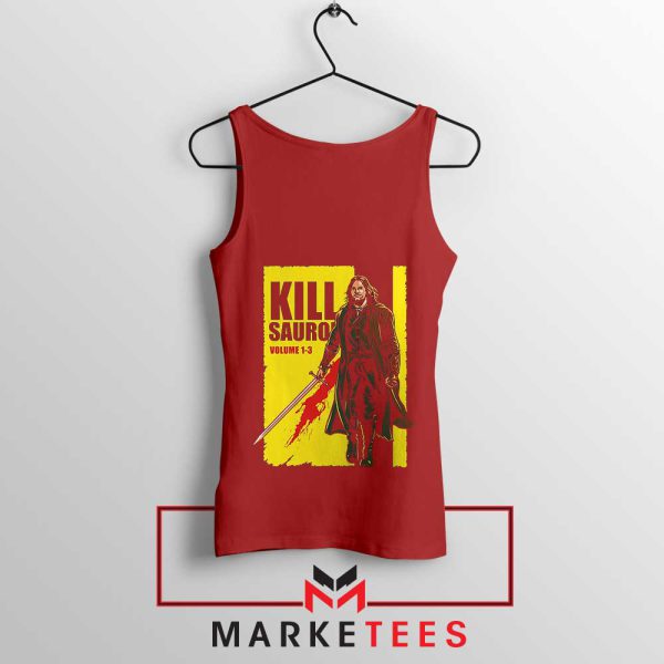 Kill Dark Lord Of The Rings Red Tank Top