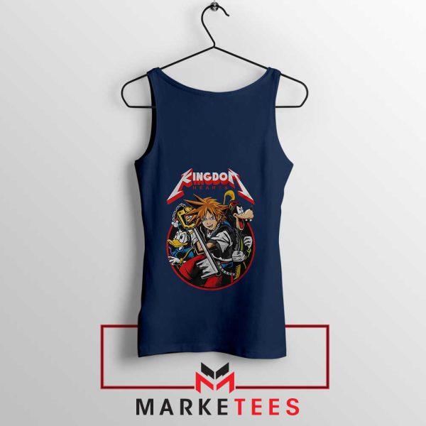 Kingdom Hearts Characters New NavyTank Top