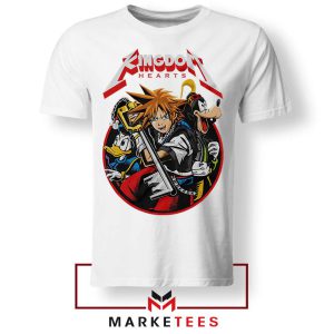 Kingdom Hearts Characters New White Tshirt