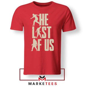 Last Infection The Last Of Us Red Tshirt