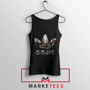 Love For The Band OASIS Adidas Black Tank Top