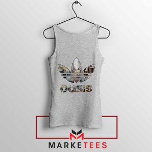 Love For The Band OASIS Adidas Greey Tank Top