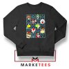 Mario Characters Game Series Sweatshirt