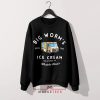 Meme Big Worm Ice Cream Truck Sweatshirt