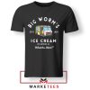 Meme Big Worm Ice Cream Truck Tshirt