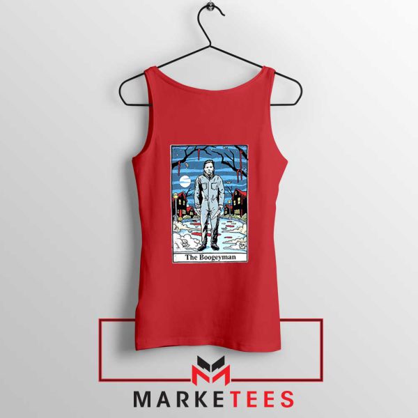 Michael Myers Series The Boogeyman Red Tank Top