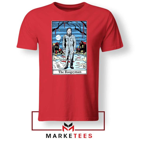 Michael Myers Series The Boogeyman Red Tshirt