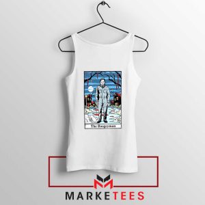 Michael Myers Series The Boogeyman White Tank Top