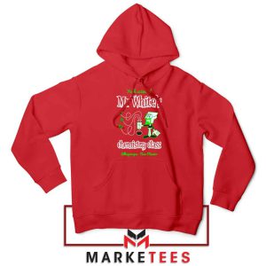 Mr Walter White Teacher Chemistry Class Red Hoodie