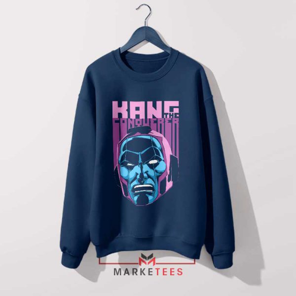 Nathaniel Richards the Conqueror Navy sweatshirt