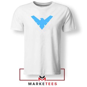 Nightwing Logo Batman Characters White Tshirt