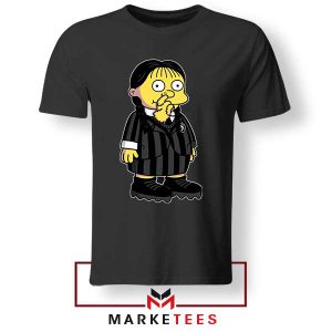 Origin Wednesday Bart Face Black Tshirt