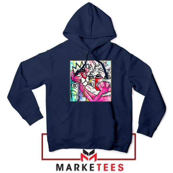 Pink Panther The World Is Your Navy Hoodie