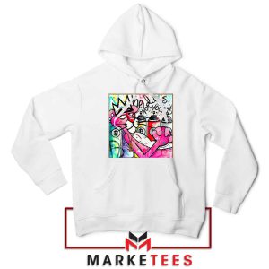 Pink Panther The World Is Your White Hoodie