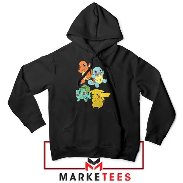 Pokemon GO Fun Character Black Hoodie