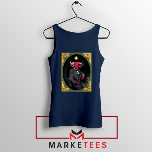 Prince of Demons Superbos Navy Tank Top