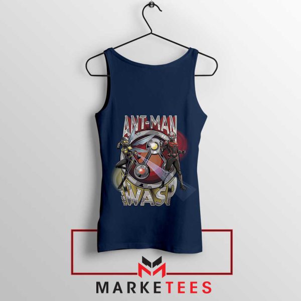 Quantumania Scott Lang Superhero Navy Tank Top