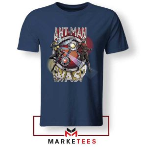 Quantumania Scott Lang Superhero Navy Tshirt