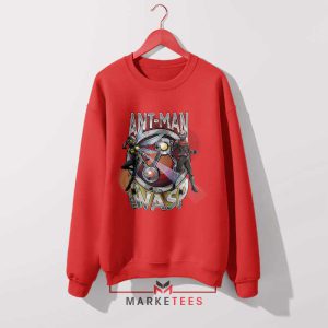 Quantumania Scott Lang Superhero Red Sweatshirt