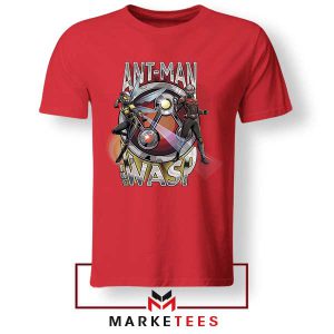 Quantumania Scott Lang Superhero Red Tshirt