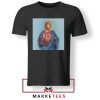 Saint Jesus Taylor Swift Paint Black Tshirt