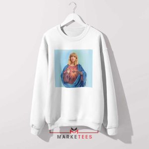 Saint Jesus Taylor Swift Paint Sweatshirt