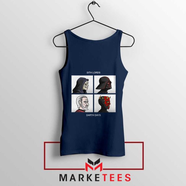 Sith Lord Satire Star Wars Navy Tank Top