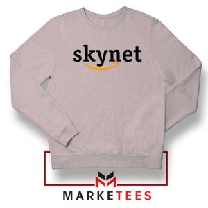 Skynet E Commerce Logo Parody Grey Sweatshirt