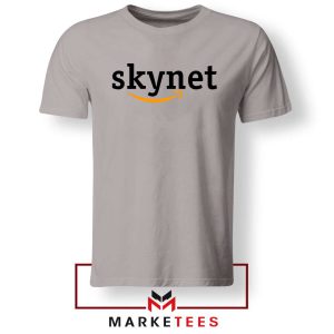 Skynet E Commerce Logo Parody Grey Tshirt