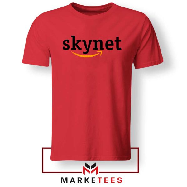 Skynet E Commerce Logo Parody Red Tshirt