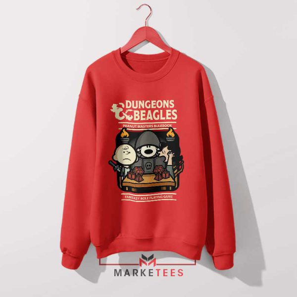 Snoopy Inspired Peanuts DnD Game Sweatshirt