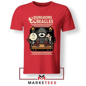 Snoopy Inspired Peanuts DnD Game Tshirt