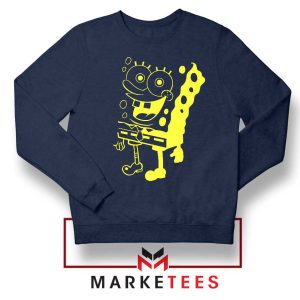 SpongeBob Cartoon Comedy Navy Sweatshirt