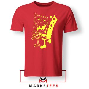 SpongeBob Cartoon Comedy Red Tshirt