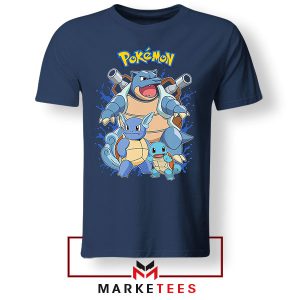 Squirtle Freak's Pokémon Game Navy Tshirt