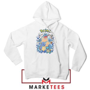 Squirtle Freak's Pokémon Game White Hoodie