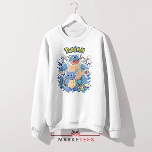 Squirtle Freak's Pokémon Game White Sweatshirt