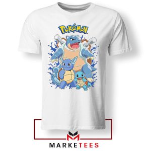 Squirtle Freak's Pokémon Game White Tshirt