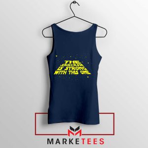 Star Wars Series Sarcasm Meme Navy Tank Top