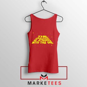 Star Wars Series Sarcasm Meme Red Tank Top