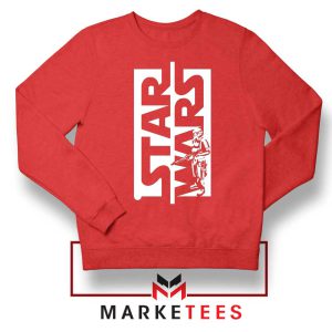 Stormtrooper Star Wars Series Red Sweatshirt