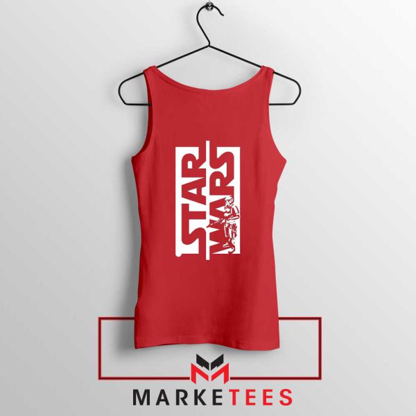 Stormtrooper Star Wars Series Red Tank Top