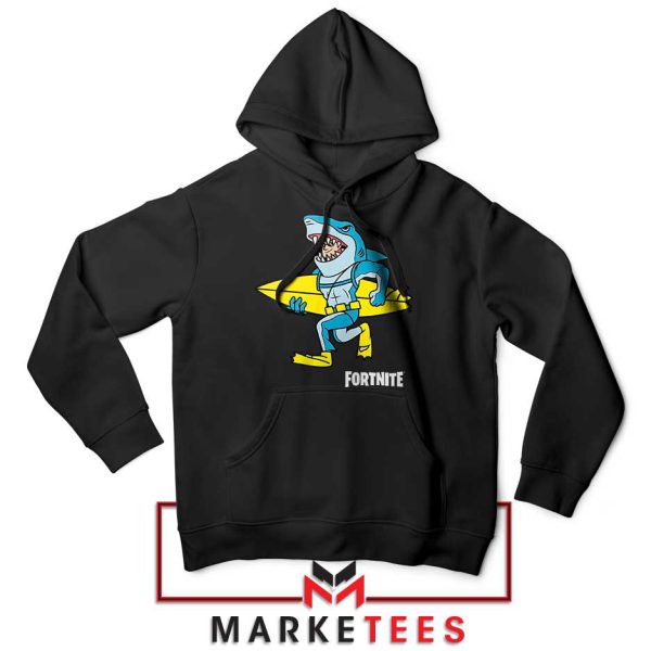 Survival skills Jonesy Shark Black Hoodie