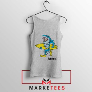 Survival skills Jonesy Shark Grey Tank Top