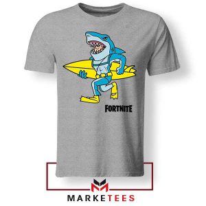 Survival skills Jonesy Shark Grey Tshirt