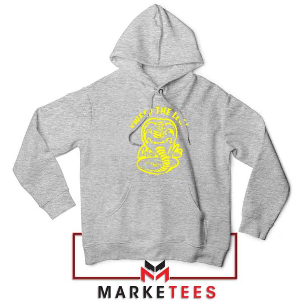 Sweep The Leg Cobra Kai Grey Hoodie