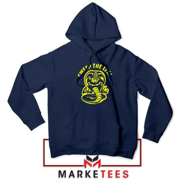 Sweep The Leg Cobra Kai Navy Hoodie