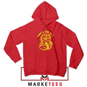 Sweep The Leg Cobra Kai Red Hoodie