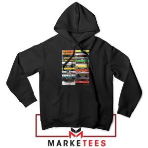 The 80s Style Cool Hip Hop Black Hoodie